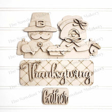 Load image into Gallery viewer, Add-on for Interchangeable Farmhouse Truck SVG | 12" and 24" Truck SVG | Pilgrim Thanksgiving Truck | Turkey | Truck Interchangeable SVG