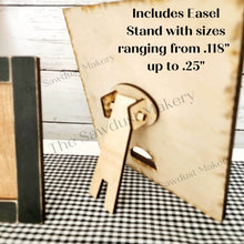 Load image into Gallery viewer, Farmhouse Framed Sign Holder SVG | Interchangeable Frame SVG | Laser Cut File | Framed Sign SVG | Home Decor svg | Chunky Frame