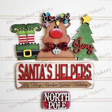 Load image into Gallery viewer, Add-on for Interchangeable Farmhouse Truck SVG | 12" and 24" Truck SVG | Santa's Helper Christmas Truck | Elf Reindeer Interchangeable SVG