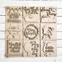 Load image into Gallery viewer, Thanksgiving Sign Laser Cut File | Farmhouse Interchangeable Leaning Sign Bundle File SVG | Glowforge | Farmhouse Signs