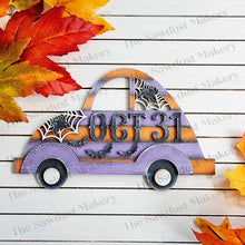 Load image into Gallery viewer, Add-on for Interchangeable Car Svg | Interchangeable Car SVG | OCT 31 Halloween Interchangeable car | Boo | Halloween Interchangeable SVG