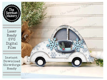 Load image into Gallery viewer, Add-on for Interchangeable Car Svg | Interchangeable Car SVG | Winter Snowman Interchangeable car | Winter Interchangeable SVG