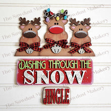 Load image into Gallery viewer, Add-on for Interchangeable Farmhouse Truck SVG | 12" and 24" Truck SVG | Reindeer Christmas Truck | Christmas Interchangeable SVG