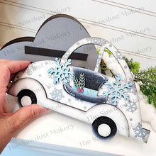 Load image into Gallery viewer, Add-on for Interchangeable Car Svg | Interchangeable Car SVG | Winter Snowman Interchangeable car | Winter Interchangeable SVG