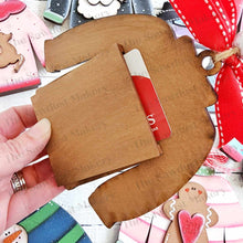 Load image into Gallery viewer, Christmas Sweater Ornament Gift Card Holder Laser Cut SVG File | Christmas Ornaments | Laser SVG File | Glowforge | Gift Tag SVG