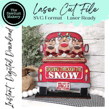 Load image into Gallery viewer, Add-on for Interchangeable Farmhouse Truck SVG | 12" and 24" Truck SVG | Reindeer Christmas Truck | Christmas Interchangeable SVG