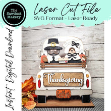 Load image into Gallery viewer, Add-on for Interchangeable Farmhouse Truck SVG | 12" and 24" Truck SVG | Pilgrim Thanksgiving Truck | Turkey | Truck Interchangeable SVG