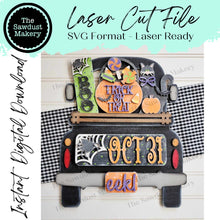 Load image into Gallery viewer, Add-on for Interchangeable Farmhouse Truck SVG | 12" and 24" Truck SVG | Trick or Treat Truck | Halloween | Truck Interchangeable SVG