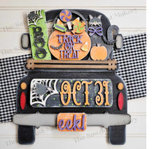Load image into Gallery viewer, Add-on for Interchangeable Farmhouse Truck SVG | 12" and 24" Truck SVG | Trick or Treat Truck | Halloween | Truck Interchangeable SVG