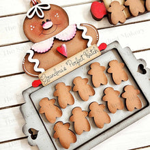 Load image into Gallery viewer, Gingerbread Baker Personalized Christmas Ornament SVG File | Laser Cut File | Christmas Ornament SVG | Ornament SVG | Personalized