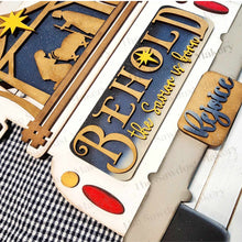 Load image into Gallery viewer, Add-on for Interchangeable Farmhouse Truck SVG | 12" and 24" Truck SVG | Nativity Truck | Manger | Christmas Interchangeable SVG