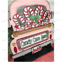 Load image into Gallery viewer, Add-on for Interchangeable Farmhouse Truck SVG | 12" and 24" Truck SVG | Candy Cane Lane Peppermint Truck | Christmas Interchangeable SVG