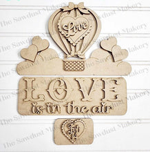 Load image into Gallery viewer, Add-on for Interchangeable Farmhouse Truck SVG | 12" and 24" Truck SVG | Love is in the Air Truck | Love | Valentine Interchangeable SVG