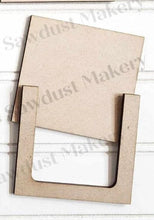 Load image into Gallery viewer, Valentine Hearts Gift Card Holder Laser Cut SVG File | Valentine Card Holders | Laser SVG File | Glowforge | Gift Tag SVG