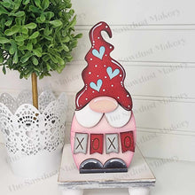 Load image into Gallery viewer, Gnome Mini Shelf Sitter Bundle #1 SVG File | Laser SVG Cut File | Glowforge | Gnome SVG Laser Cut File | Gnome Shelf Sitter svg