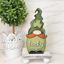 Load image into Gallery viewer, Gnome Mini Shelf Sitter Bundle #1 SVG File | Laser SVG Cut File | Glowforge | Gnome SVG Laser Cut File | Gnome Shelf Sitter svg