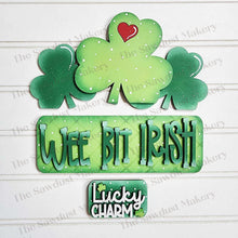 Load image into Gallery viewer, Add-on for Interchangeable Farmhouse Truck SVG | 12" and 24" Truck SVG | Wee Bit Irish Truck | Lucky | St. Patrick Interchangeable SVG