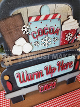 Load image into Gallery viewer, Add-on for Interchangeable Farmhouse Truck SVG | 12" and 24" Truck SVG | Hot Cocoa Truck | Cocoa Bar | Christmas Interchangeable SVG