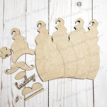 Load image into Gallery viewer, Gnome Mini Shelf Sitter Bundle #1 SVG File | Laser SVG Cut File | Glowforge | Gnome SVG Laser Cut File | Gnome Shelf Sitter svg
