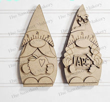 Load image into Gallery viewer, Teacher Mini Gnome Shelf Sitters SVG File | Laser SVG Cut File | Glowforge | Gnome SVG Laser Cut File | Gnome Shelf Sitter svg | School svg