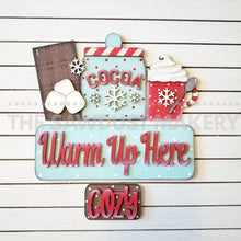 Load image into Gallery viewer, Add-on for Interchangeable Farmhouse Truck SVG | 12" and 24" Truck SVG | Hot Cocoa Truck | Cocoa Bar | Christmas Interchangeable SVG