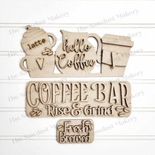 Load image into Gallery viewer, Add-on for Interchangeable Farmhouse Truck SVG | 12" and 24" Truck SVG | Coffee Truck | Coffee Bar Truck | Interchangeable SVG