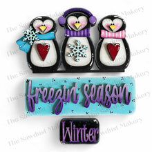 Load image into Gallery viewer, Add-on for Interchangeable Farmhouse Truck SVG | 12" and 24" Truck SVG | Penguin Truck | Winter Truck Interchangeable SVG