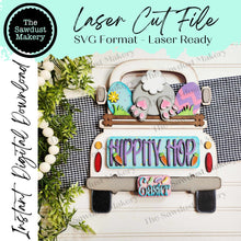 Load image into Gallery viewer, Add-on for Interchangeable Farmhouse Truck SVG | 12" and 24" Truck SVG | Bunny Butt Truck | Hippity Hop | Easter Interchangeable SVG