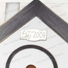 Load image into Gallery viewer, Interchangeable Home Sweet Home Sign Frame Bundle SVG | Laser Cut File | Glowforge | 3" Round Insert Frame | Seasonal Interchangeable