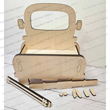 Load image into Gallery viewer, Farmhouse Truck Box SVG | Interchangeable Farmhouse Truck Starter | 12" Truck SVG | Laser Cut File | Interchangeable Truck SVG