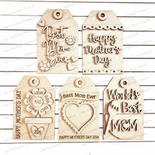 Load image into Gallery viewer, SVG Bundle - Mother's Day Tags Gift Card Holder Laser Cut SVG File | Mother's Day Gift Card Holders | Laser SVG File | Gift Card Holders
