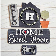 Load image into Gallery viewer, Add-on for Interchangeable Farmhouse Truck SVG | 12" and 24" Truck SVG | Monogram Home Sweet Home Truck | Farmhouse Interchangeable SVG
