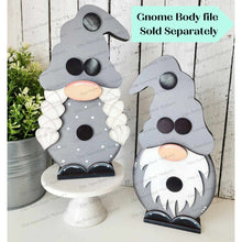 Load image into Gallery viewer, Add-on Interchangeable Gnome SVG File | Spring Add - on | Laser Cut File | Spring Flower Gnome SVG File | SVG | Gnome | Gnome Shelf Sitter