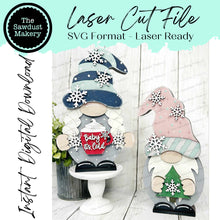 Load image into Gallery viewer, Add-on Interchangeable Gnome SVG File | Winter Hot Cocoa Add-on | Laser Cut File | Winter Gnome SVG File | SVG | Gnome | Gnome Shelf Sitter