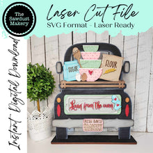 Load image into Gallery viewer, Add-on for Interchangeable Farmhouse Truck SVG | 12" and 24" Truck SVG | Baking Truck | Kitchen Truck | Truck Interchangeable SVG