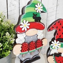 Load image into Gallery viewer, Add-on Interchangeable Gnome SVG File | Summer Add - on | Laser Cut File | Watermelon SVG File | SVG | Gnome | Gnome Shelf Sitter