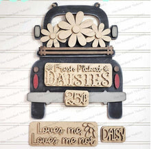 Load image into Gallery viewer, Add-on for Interchangeable Farmhouse Truck SVG | 12" and 24" Truck SVG | Fresh Daisies Truck | Daisy | Daisy Truck Interchangeable SVG