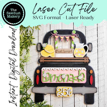 Load image into Gallery viewer, Add-on for Interchangeable Farmhouse Truck SVG | 12" and 24" Truck SVG | Lemonade Truck | Summer | Lemonade Truck Interchangeable SVG