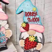 Load image into Gallery viewer, Add-on Interchangeable Gnome SVG File | Summer Strawberry Add - on | Laser Cut File | Strawberry SVG File | SVG | Gnome | Gnome Shelf Sitter