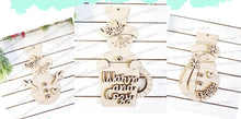 Load image into Gallery viewer, Snowman Christmas Ornament Bundle SVG File | Laser Cut File | Christmas Ornament SVG | Ornament Bundle SVG | Snowman Ornament Svg