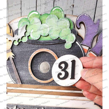 Load image into Gallery viewer, Add-on for Interchangeable Farmhouse Truck SVG | 12" Truck Insert SVG | Halloween Countdown Truck | Oct 31 | Interchangeable SVG