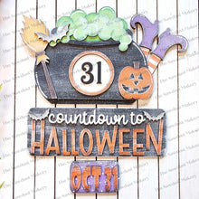 Load image into Gallery viewer, Add-on for Interchangeable Farmhouse Truck SVG | 12" Truck Insert SVG | Halloween Countdown Truck | Oct 31 | Interchangeable SVG