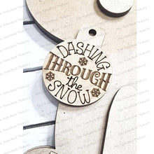 Load image into Gallery viewer, Sitting Reindeer Shelf Sitter Christmas SVG File | Laser Cut File | Christmas Reindeer SVG | Christmas SVG | Reindeer Laser Svg