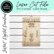 Load image into Gallery viewer, Gingerbread Pallet Christmas Ornament Bundle Laser Cut SVG File | Christmas Ornament SVG | Ornament Bundle SVG | Gingerbread Ornament