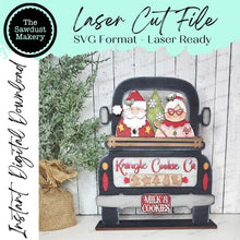 Load image into Gallery viewer, Add-on for Interchangeable Farmhouse Truck SVG | 12" and 24" Truck SVG | Kringle Cookie Christmas Truck | Santa Truck Interchangeable SVG
