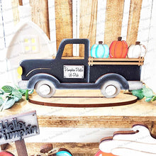 Load image into Gallery viewer, Fall Pumpkin Standing Decor Set SVG File | Laser Cut File | Glowforge | Pumpkin | Hello Pumpkin | Pumpkin latte svg | Fall Pumpkin Truck SVG