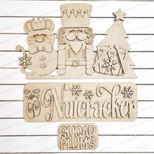 Load image into Gallery viewer, Add-on for Interchangeable Farmhouse Truck SVG | 12" and 24" Truck SVG | Nutcracker Truck | Christmas Truck Interchangeable SVG