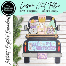 Load image into Gallery viewer, Add-on for Interchangeable Farmhouse Truck SVG | 12" and 24" Truck SVG | Nutcracker Truck | Christmas Truck Interchangeable SVG