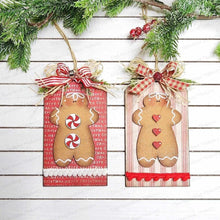 Load image into Gallery viewer, Joy House and Gingerbread Christmas SVG File | Laser Cut File | Christmas Houses SVG | Ornament SVG | Tag ornament svg