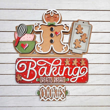 Load image into Gallery viewer, Add-on for Interchangeable Farmhouse Truck SVG | 12" and 24" Truck SV | Gingerbread Baking Truck | Christmas Interchangeable SVG